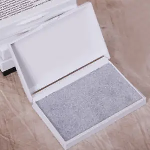 SILVER Модный популярный отпечаток для ног, коврик для печати лап, фоторамка с сенсорными чернилами, сувенирный подарок для малышей - Цвет: SILVER