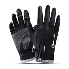 AOLIKES, водонепроницаемые, ветрозащитные, теплые, мужские, женские, лыжные перчатки, термальные, с сенсорным экраном, для спорта на открытом воздухе, велоспорта, сноуборда, перчатки