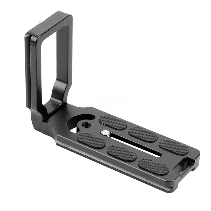 Универсальный L Форма Quick Release Plate Алюминий Камера штативная пластина Quick Release Plate Зажим