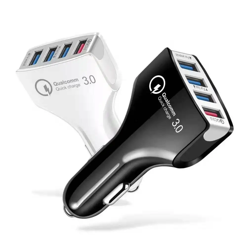 Быстрая зарядка 3,0 USB Автомобильное зарядное устройство QC 3,0 универсальное автомобильное зарядное устройство для мобильного телефона быстрое зарядное устройство для iPhone Xiaomi samsung Автомобильное зарядное устройство