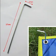 Инструменты кемпинг ветрозащитный трос Набор Открытый практичный с сумкой для хранения палатка фиксированные Аксессуары Регулируемый навес прочные гвозди