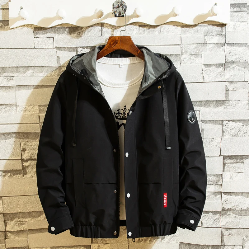 Seller Jacket Men Waterproof Hooded Breathable Casual Jacket Spring Autumn Outwear Windbreaker Tourism Mountain Raincoat Male Clothing