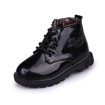 

davidyue rubber bottom children kids boots shoes leather shoes casual martin kids boots for girls boys children baby boots