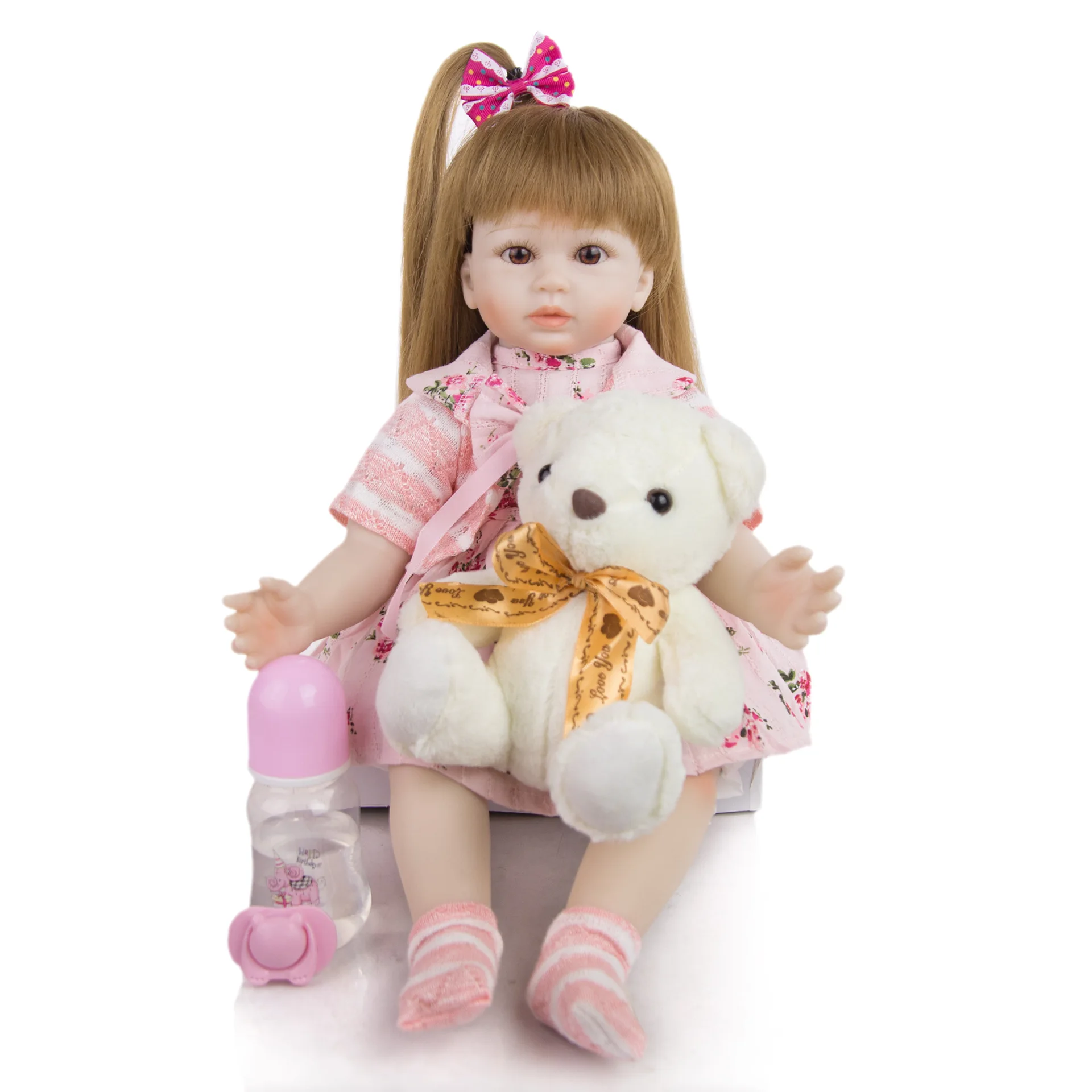 

19-Inch Reborn Baby Doll Reborn Baby Cloth Body Model Infant New Style