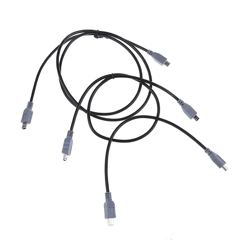 1 шт. мини-usb type C 3,1 штекер для micro usb 5 Pin B штекер конвертер OTG адаптер Ведущий кабель для передачи данных для мобильного Macbook