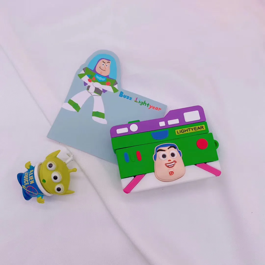 For Airpods Pro С рисунком Базза Лайтера одежда для улицы; camera мягкая силиконовая кукла чехол для Airpods Pro Чехол Крышка - Цвет: For Airpods Pro
