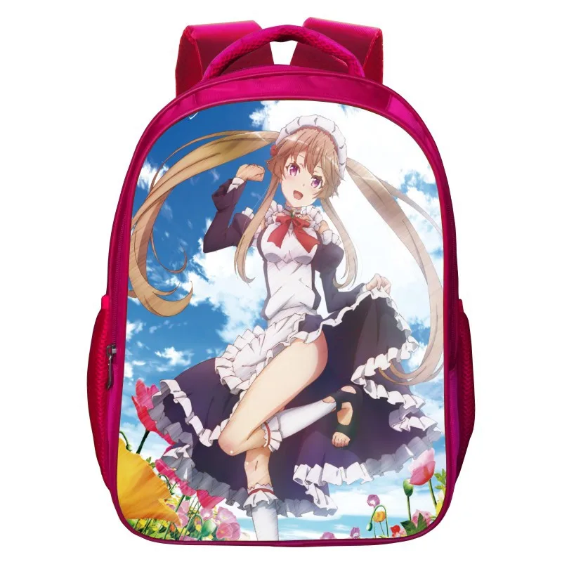 

Hot Sales Anime 3-6 Grade Backpack Burden Relieving Schoolbag Korean-style Children Backpack