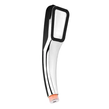 

Shower Bath Head Adjustable 3 Mode High Pressure Stone Stream Handheld Telephone Shower Head Temperature Control