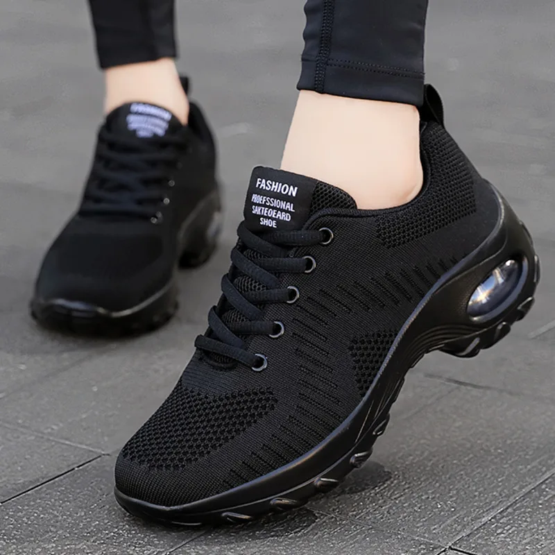 Zapatillas nuevas De malla para Mujer, Zapatos De malla transpirables, antideslizantes, para entrenamiento al aire libre, 2020