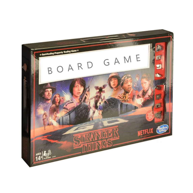 Настольная игра Stranger Things игровая доска видеокарты развлечения подарок сбор