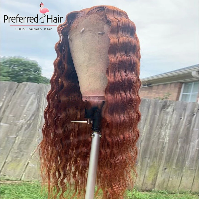 

Preferred 13x4 Pre Plucked Blonde Loose Wave Wig Brazilian Transparent Lace Wigs Remy Lace Front Human Hair Wigs For Black Women