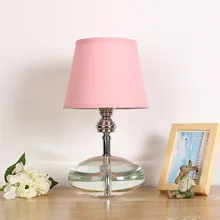 Современная хрустальная лампа освещение прикроватная лампа для спальни Роскошная модная Хрустальная настольная лампа Abajur прикроватная настольная лампа для гостиницы k9 люкс