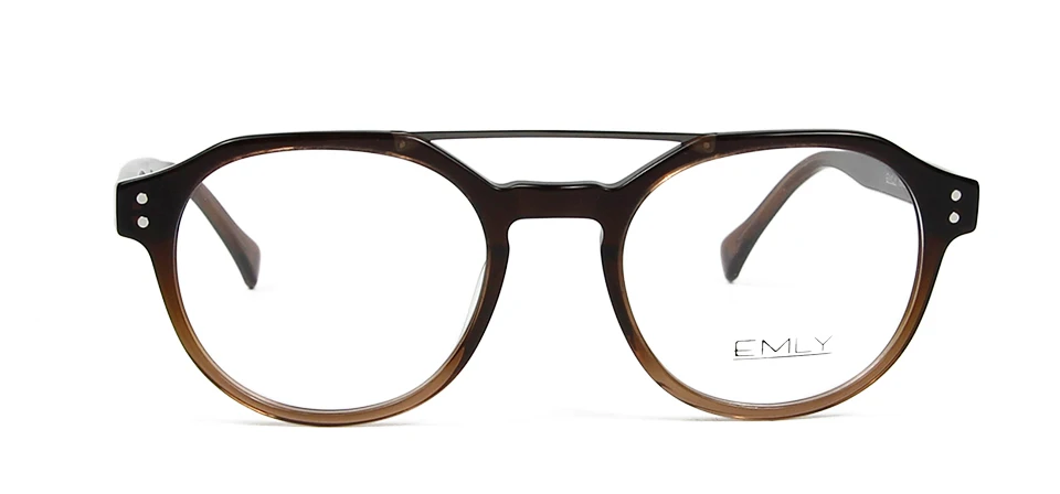 armações de óculos masculinos redondas de armação de óculos de ponte círculo para óculos de prescrição óptica