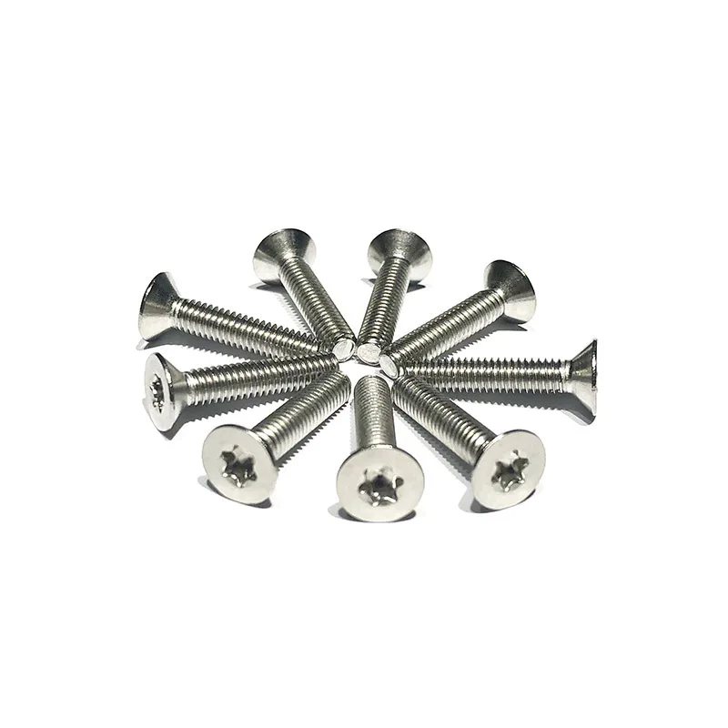 3 шт. M1.6 титановый сплав T5 Torx потайные винты T &amp TX механические болты с плоской