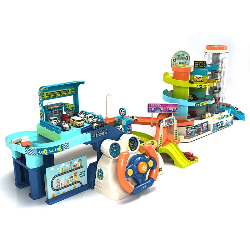 Vtech Vtech Magic Rail Car Train Station Airport Construction Site Parking  Track Toy Car - Electric Bicycle - AliExpress