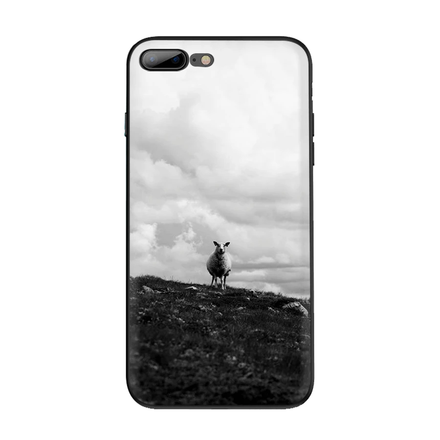 Чехол для мобильного телефона TPU для iPhone 11 Pro X XS Max XR iPhone 6 6S 7 8 Plus 5 5S SE Sheep Shell