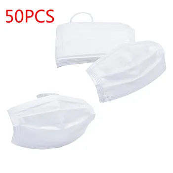 

50PCS Anti-Dust Dustproof Disposable Masks Earloop Face Mouth Masks Facial . Cover Masks