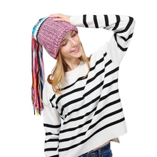 Зимняя USB перезаряжаемая шапка, Bluetooth шапка, беспроводной микрофон, вязаные теплые шапки, универсальные умные музыкальные шляпы