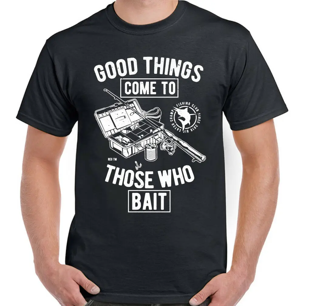 A Day Without Fishing Fishing T Shirt Fisherman Tee Men/'s Comedy Tackle Top
