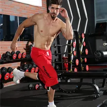 Мужские шорты ДЛЯ ФИТНЕССА бодибилдинга Повседневная тренировка для бегунов Брендовые спортивные короткие штаны Спортивные Штаны спортивные короткие штаны