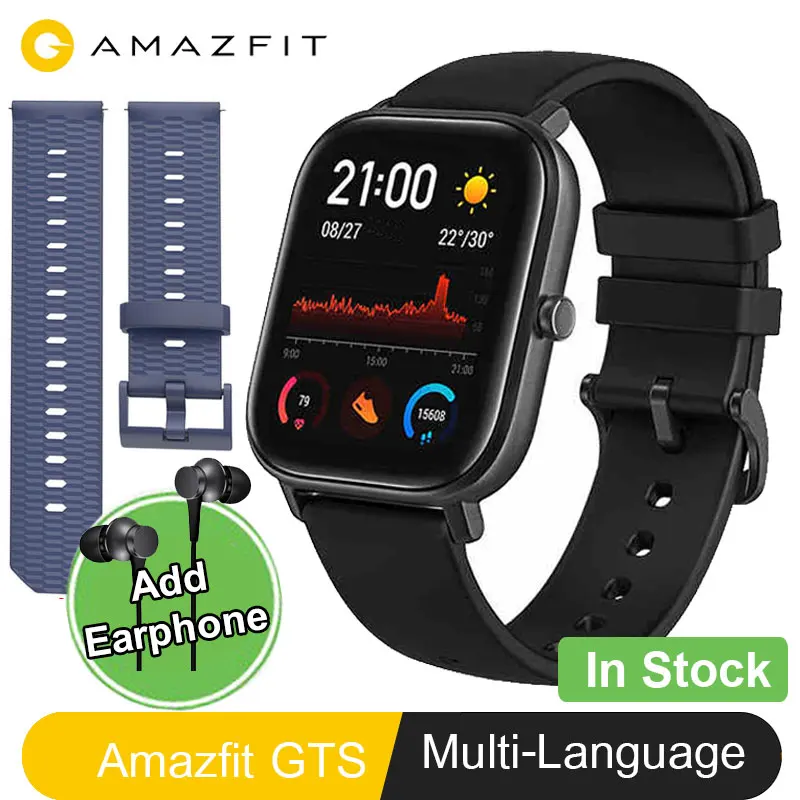 Смарт часы Amazfit GTS водонепроницаемые до 5 атм|Смарт-часы| |
