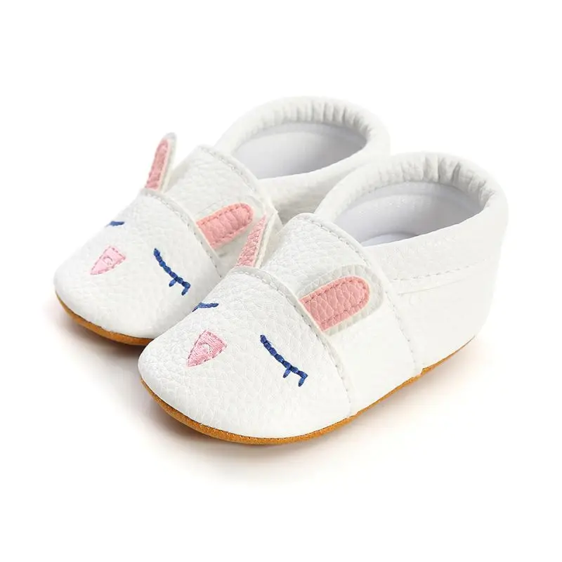 

Stylish Newborn Baby Shoes Spring Autumn Non-Slip Soft Bottom PU Casual Pre-walking Shoe Baby Girls Princess 2019 Toddler Shoes
