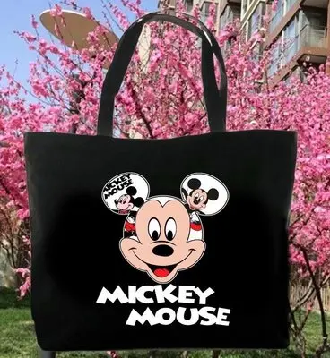 Disney Микки Маус мультфильм леди пеленки сумка Сумка вместительная хозяйственная