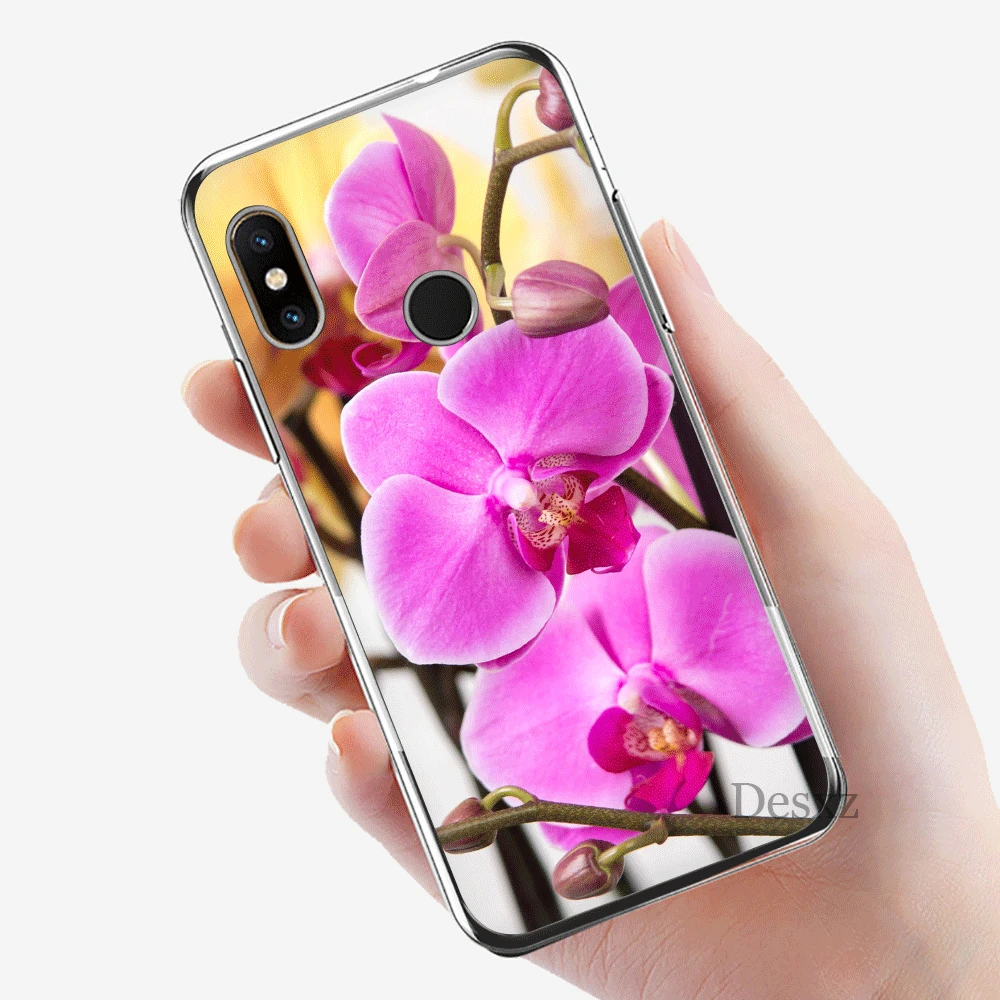 Чехол для телефона Xiaomi Redmi GO 7 S2 4A 4X5 5A Plus 6 6A 7A K20 Pro Чехол с защитой цветов орхидеи красочный чехол - Цвет: 10