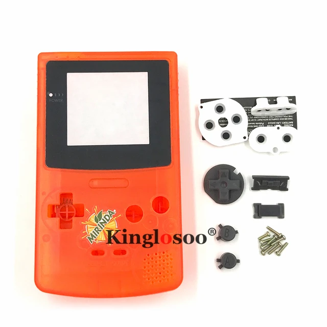 Limited edition shell case replacment for Nintendo Game boy color GBC  console housing MIRINDA