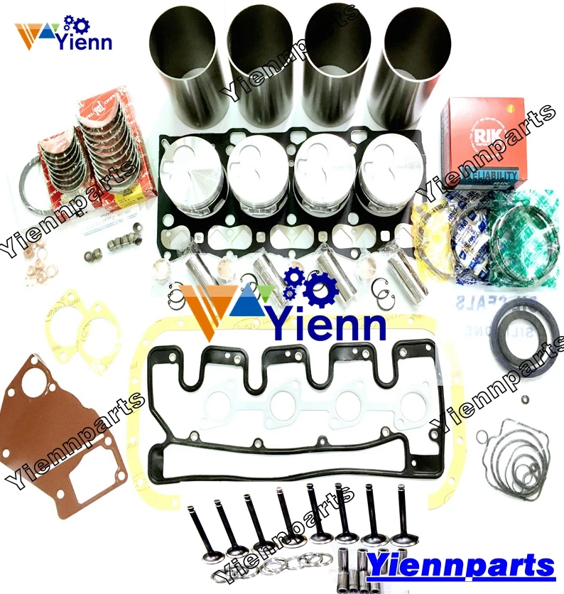 ISUZU 4LB1 Overhual Rebuild Kit with valve