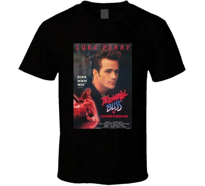 New Luke Perry Terminal Bliss Movie Poster Fan T Shirt Usa Size S To 3Xl Ha1 Loose Top Tee |