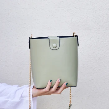

Bags for Women 2020 Luxury Bucket Bag Messenger Crossbody Purses and Handbags PU Leather Designer Bucket Shoulder New Fashion