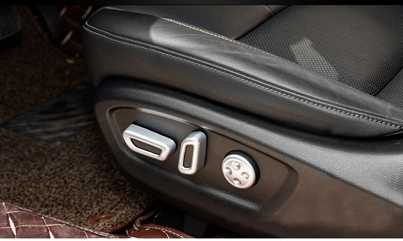 Lsrtw2017 для Trumpchi Gs8 автомобильное кресло регулировка планки с кнопками интерьерные аксессуары Молдинги