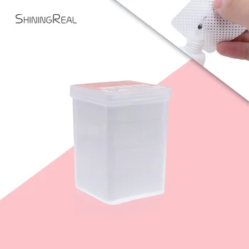 

180pcs Lint-Free Paper Cotton Wipes Eyelash Glue Remover wipe the mouth of the glue bottle prevent clogging glue Cleaner Pads