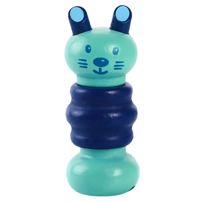 Blue Деревянная подходящая игрушка Боулинг гайка разборка комбинированные игрушки для детей деревянный блок развивающие игрушки - Цвет: Blue