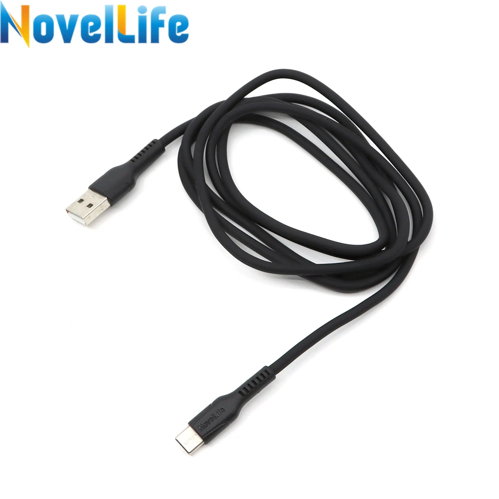 Быстрое зарядное устройство QC3.0 адаптер питания USB Type C набор мягких силиконовых