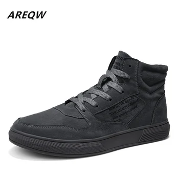 

2019 New Autumn and Winter British Wind Trend Men's Martin Boots Retro Storytelling Flat Wear Men's Boots