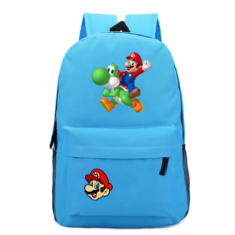 Fashion Hot Sale Super Mario Bags School Backpack Travel Shoulder Practicality Popular Pattern Schoolbag Teens School Bag