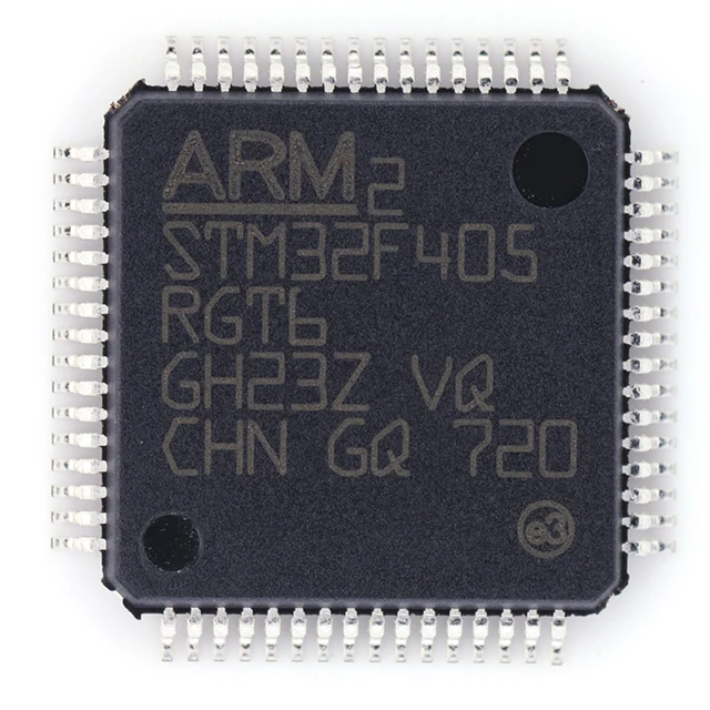 Stm32f405 Stm32f Mcu 32-бит Arm M4f 1024kb флэш-памяти 2,5 v 3,3 v четырёхъядерный 64-разрядный процессор Lqfp Stm32f405rgt6