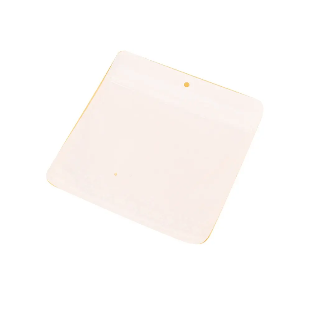 

15x17cm Bone PE Transparent Ziplock Plastic Bags Clear Travel Packing Bag For Mask Pouch Accessories Bags