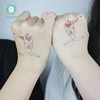 2022 Couple Temporary Tattoos Fashion Cool Body Art Beauty Makeup Valentine's Day Tattoo Waterproof Hand Fake Tatoo 10.5x6cm ► Photo 3/6