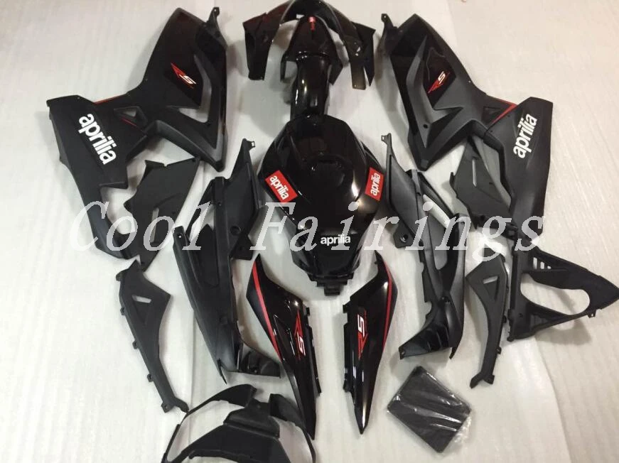 Топ литья под давлением обтекатель комплект подходит для Aprilia RS125 06 07 08 09 10 11 RS4 RSV 125 2006 2009 2011 Обтекатели набор черный глянцевый матовый