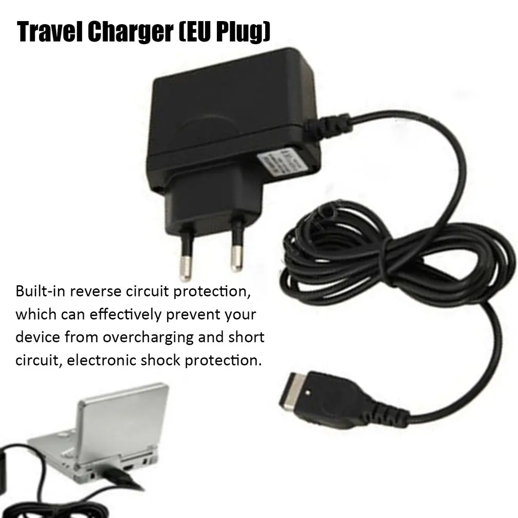 Для GameBoy EU/US Plug AC адаптер питания кабель питания для nintendo для GameBoy advance GBA SP консоль настенное зарядное устройство