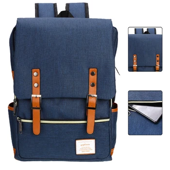 

15.6" Oxford Computer Laptop Notebook Backpack Bags Case For Laptop Preppy Style Notebook Backpack for Men Women Student