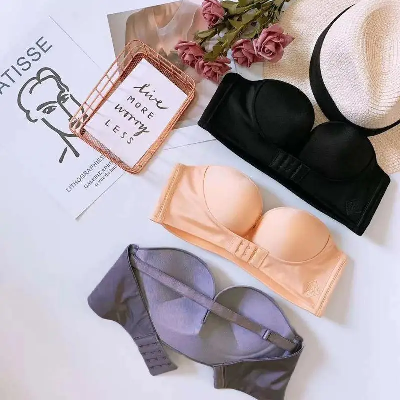 Invisible Front Closure Sexy Push-Up Bra