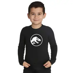 LYTLM Dinosaurio/футболки для мальчиков детская футболка Зимняя одежда футболка для мальчиков и девочек, XXX топы с длинными рукавами для мальчиков