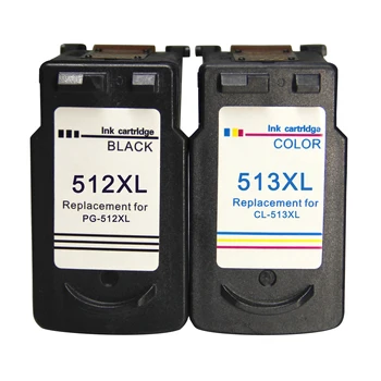 

PG512 CL513 Compatible Ink Cartridges Replace for Canon PG 512 CL 513 512XL Pixma MP240 MP250 MP270 MP230 MP480 MX350 printer