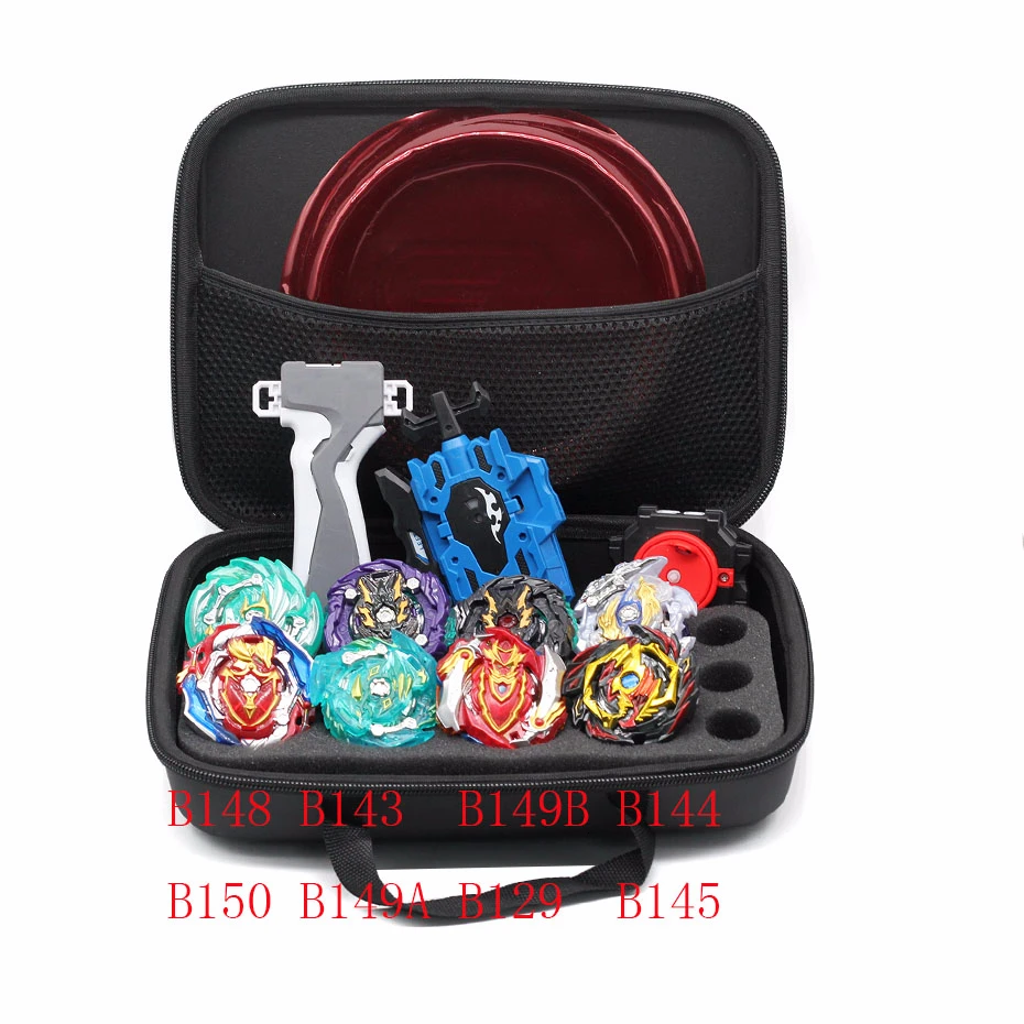 Лучшие продажи B150 лезвия из металла функция Bey Bay Burst набор коробка для хранения с ручкой передатчик пластиковая коробка детские игрушки - Цвет: 03