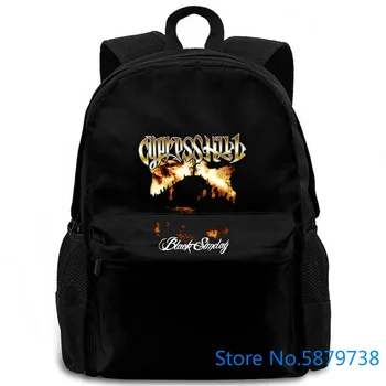 

Authentic CYPRESS HILL Black Sunday Album Cover Slim-Fit NEW Male Pattern women men backpack laptop travel school adult