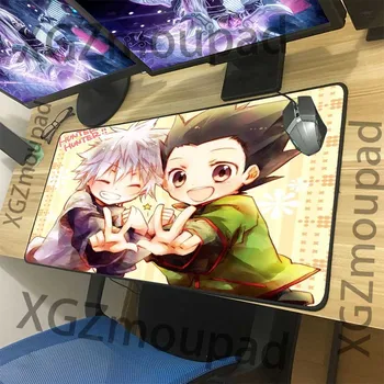 

XGZ Customized Large Gaming Computer Desk Mat Black Exquisite Lock Edge Comichuner Mouse Pad Rubber Non-slip 900x400/900x300 Xxl